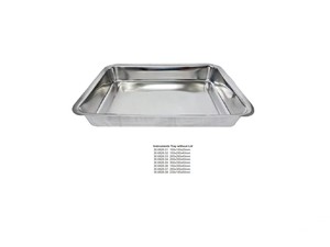 Plateau à fraises de haute qualité pour instruments chirurgicaux, 190x100x20mm, en acier inoxydable, manuel, réutilisable, par Mahfooz Instruments - Product Image 3