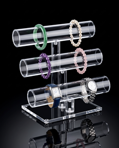 Clear Acrylic Customized Modern Washable for Ring Display Stand OEM/ODM Easy Assembly 50mm Thickness Countertop Use Retail - Product Image 2