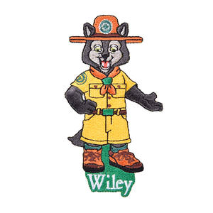 カスタム動物刺繍パッチ 衣類/帽子/靴/バッグ用 無料デザイン 最小注文数量なし カスタムカラー刺繍ワッペン - Product Image 5