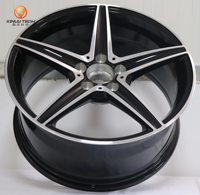 Rines XINLAI de Lujo para SUV, 5 Brazos, Acabado Mecanizado, Aleación Forjada, 5x112 5x127, 20-26 Pulgadas, 10J 12J 14J, Negro/Plateado, para X7 G07