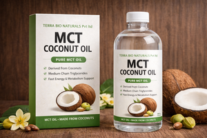 Huile de noix de coco MCT Terra Bio de qualité supérieure pour les soins de la peau et des cheveux, huile pure du Tamil Nadu, usage cosmétique polyvalent, modèle 277 - Product Image 5