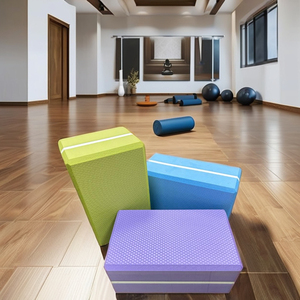 Bloques de Yoga Universales de Espuma EVA de Alta Densidad, Ligeros, Inodoros, Antideslizantes, con Logotipo Láser - Product Image 4