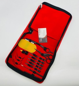 Custom Logo Microlink Tool Kit for Hair <b>Extensions</b> – Stainless Steel Pliers, Razor & Case | OEM Tape-In & Micro <b>Bead</b> Tools Set - Product Image 2