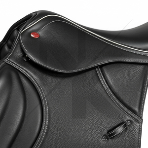 Selle de dressage de qualité supérieure, directement du fabricant, en cuir de vachette premium, produits d'équitation anglaise en provenance d'Inde. - Product Image 6