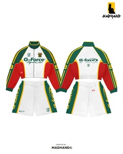 Ensemble de survêtement haute performance pour femmes |   Veste technique de sport et short athlétique |   Fabricant OEM respirant et à séchage rapide - Product Image 6