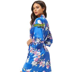 Nueva bata de estilo étnico con estampado Floral de alta calidad superventas elegante vestido musulmán de encaje bordado - Product Image 1