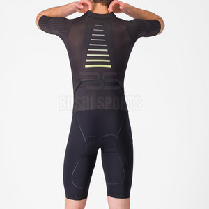 Traje de Triatlón de Compresión Avanzada con Tela Flexible y Transpirable para Eventos de Larga Distancia - Product Image 2