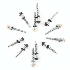 Tornillo Autoperforante de Cabeza Hexagonal Modelo PDC 12, Acero al Carbono Clase 4.8 y 6.8, Zincado/Galvanizado, Rosca Gruesa, en Pulgadas - Product Image 1