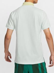 Chemise Homme Blanche à Manches Courtes, Col Vert Clair, Coupe Classique, Couleur Unie, Décontractée, en Coton Tricoté Respirant, Service OEM - Product Image 2