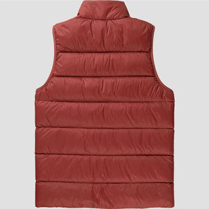 Gilet d'hiver matelassé pour homme, fermeture éclair, sans manches - Product Image 4