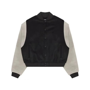 Blouson Bomber Homme Personnalisé Nouveau Design Tendance 100% Haute Qualité Écologique Respirant Col en V Uni/Écossais Hiver - Product Image 1