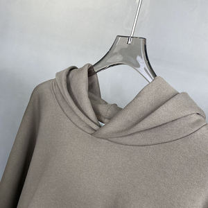 High Quality Solid Vintage Winter Streetwear 360 GSM 100% Cotton <b>Fleece</b> Thick Heavy Pocket Pullover <b>Oversized</b> <b>Hoodies</b> <b>Men</b> - Product Image 4