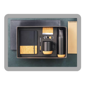 Set de Regalo Personalizado con Logotipo: Agenda de Cuero PU, Bolígrafo, Botella de Agua, Taza, Llavero y Tarjetero para el Día del Padre y Regreso a Clases - Product Image 1