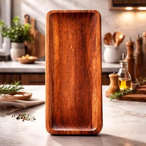 Plateau de service polyvalent pour collations, fruits, desserts et décoration intérieure – Élégant et à prix abordable pour les restaurants - Product Image 1