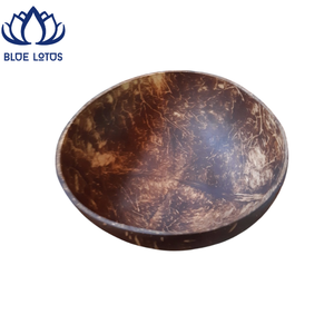 [MEILLEURES VENTES] |   Ensemble de bols en bois de coco écologiques, végétaliens et biologiques, à motif floral sculpté, pour salades et smoothies, du Vietnam - Product Image 6