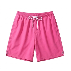 Shorts de plage pour hommes de qualité supérieure, séchage rapide, décontractés, été, cordon de serrage, taille élastique, légers, pour la natation et les activités de plein air - Product Image 5