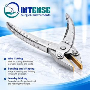 Wholesale Stainless Steel <b>Flat</b> <b>Nose</b> Jewelry <b>Pliers</b> Precision Wire Bending Shaping Tool for Jewelry Making - Product Image 5