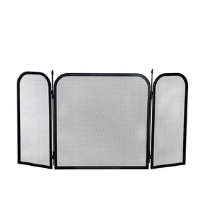 Pantalla de Seguridad Contra Incendios de Metal para Decoración del Hogar, Diseño Nuevo y Moderno, Pantalla de Hierro de Diseño Antiguo Hecha a Mano - Product Image 3