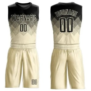 Nouvelle conception vierge, maillot de basketball personnalisé de haute qualité pour hommes, ensemble de tenue de basketball par sublimation, personnalisable pour hommes - Product Image 1