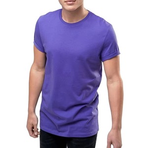 Camisetas de Hombre Lisas de Algodón 100%, Cuello Redondo, Manga Corta, Tallas S a 5XL, Diseño Personalizado con Logotipo OEM - Product Image 3