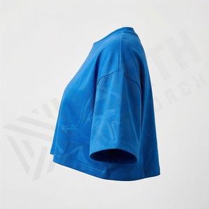 Camiseta Corta para Mujer, Chaleco con Logotipo Personalizado, Top Deportivo de Yoga para Verano, Ropa Deportiva Premium Informal, Color Personalizado - Product Image 3