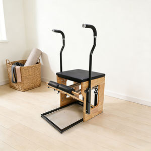 كرسي بيلاتس ووندا احترافي من الخشب الصلب المتين (خشب الزان، البلوط، القيقب) لتدريبات اليوغا الأساسية في الاستوديوهات - Product Image 2