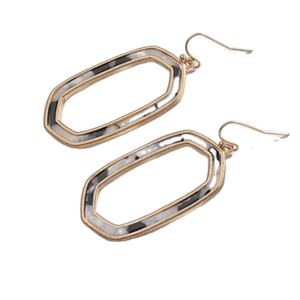 Outlook-pendientes de resina para mujer, juego de pendientes de Color personalizado acrílicos, novedad, venta al por mayor - Product Image 6