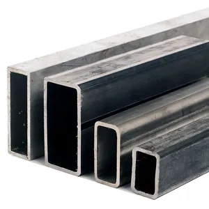 Tubo y tubo de acero al carbono cuadrado rectangular soldado con carbono suave Shs Chs Rhs