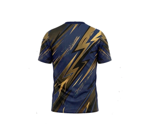 Maillot de sublimation de qualité professionnelle, impression personnalisée, motif géométrique, style décontracté, séchage rapide, tissu polyester respirant, pour homme - Product Image 2