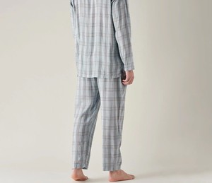 Ensemble pyjama à manches courtes pour hommes, vêtements de nuit légers d'été, vêtements de maison doux, vêtements de détente en deux pièces, mélange de coton respirant - Product Image 2