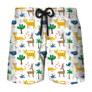 Casual Sublimated Custom Logo 100% Cotton Men's shorts-Anti-Pilling Breathable Quick Dry High Quality Comfortable Fit - Product Image 2