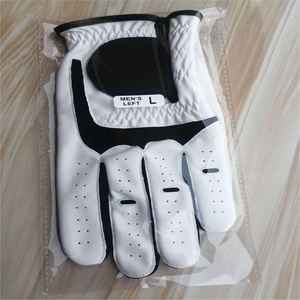 Guantes de Golf de Cuero Genuino para Zurdos con Correa de Muñeca Ajustable y Cierre de Gancho/Presilla para Hombres, Uso en Exteriores - Product Image 3