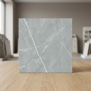 60x60 Low Price New Model Double Charge Flooring Marble Look Vitrified Ceramic Atom Beige Porcelain Floor Tiles in Sri Lanka - Product Image 5