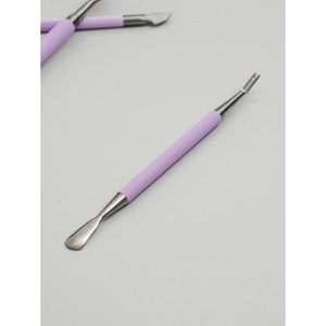 Professional Dual Function K Beauty Nail Care Manicure Pedicure Set 2-Way <b>Cuticle</b> <b>Trimmer</b> Nail Pusher Stainless Steel Premium - Product Image 1