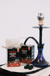 Cubos de Carbón de Coco para Hookah Lounge, 25mm, 26mm, 27mm, Sin Olor, Sin Humo, Calor Uniforme - Product Image 1
