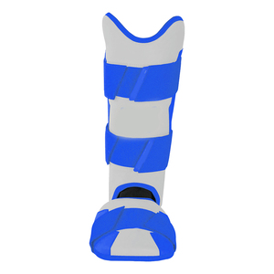 Factory Cheap Price Leg Protection Baseball Training Shin Guard Comfortable Double <b>Strap</b> PU Genuine Leathers Leg Guards <b>Men</b> - Product Image 1