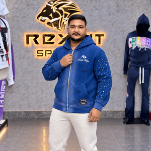 Sweat-shirt à capuche unisexe personnalisé en molleton avec fermeture éclair, étiquette personnalisée, manches longues, style streetwear décontracté, vente en gros, vêtements OEM - Product Image 2