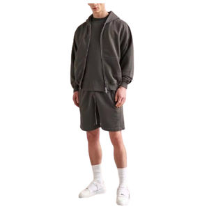Proveedor Mayorista de Ropa Urbana, Sudaderas Lisas al Por Mayor, Precio Económico, Sudadera Gruesa de Felpa Francesa con Doble Cremallera, 100% Algodón - Product Image 3