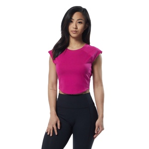Camiseta Lisa 100% Algodón Bio Lavado para Mujer, Suave, de Manga Corta, Cuello Redondo, Personalizable con Logotipo, Prenda Básica - Product Image 1