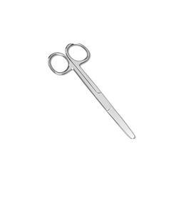 Ciseaux médicaux à bout arrondi en acier inoxydable pour pansements, ciseaux chirurgicaux d'urgence pour infirmières d'hôpital, outil de pansement en gros - Product Image 1