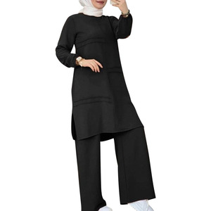 Performance Custom Women <b>Modest</b> Gym Sport Wear Islamic Activewear <b>Set</b> Lightweight Breathable Quick-Dry Spandex/Polyester Long - Product Image 2