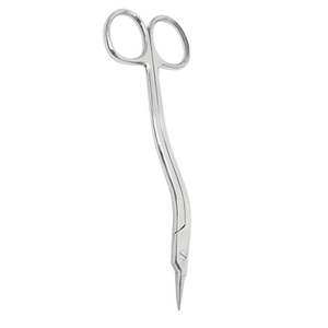 Ciseaux chirurgicaux Locklin angulaires 16,5 cm en acier inoxydable poli miroir, instrument de coupe chirurgical - Product Image 5