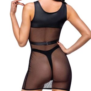 Women Net Mini <b>Dress</b> Sexy Bodycon Party Wear Club Fashion Outfit Sheer Mesh Elegant Evening Apparel Stylish <b>Custom</b> Clothing - Product Image 3