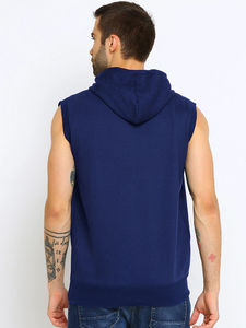 Hoodies sans manches pour hommes, vêtements de sport décontractés, respirants, pour la gym et l'entraînement - Product Image 4