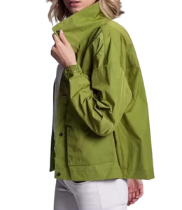 Chaqueta Cortavientos para Mujer, Impermeable, Transpirable, con Forro de Malla, Secado Rápido, Bolsillos Delanteros Personalizados, Chaqueta Corta de Nailon - Product Image 5
