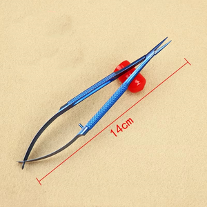 Pinzas Oftálmicas para Conjuntiva, Rectas y Curvas, de 12.5cm a 18cm, para Pinzas Dentales, Herramientas de Implantes y Ortodoncia, Portaagujas - Product Image 6