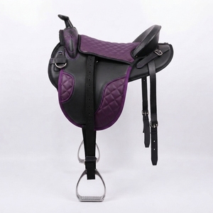 Silla de Montar Duradera con Correas Ajustables, Cómoda Silla Ecuestre para Montar a Caballo al Aire Libre - Product Image 3