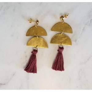 Collection exclusive de bijoux de mode en cristal écologiques, faits à la main, de qualité supérieure, en cuivre et laiton durable, pour les fêtes - Product Image 5