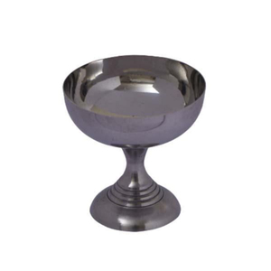 Prime Quality Stainless Steel <b>Ice</b> Cream Bowl <b>Footed</b> Dessert Cup With Mirror Polish Finish For Hotels Weddings And Fine Dining - Product Image 1