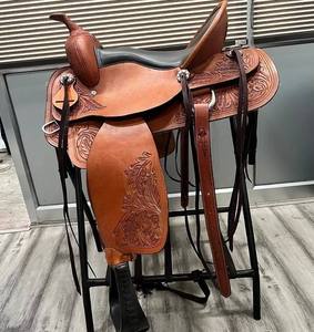 Silla de Montar Occidental Personalizada para Uso Ecuestre |   Venta al por Mayor Directa de Fábrica |   Hecho en Uttar Pradesh - Product Image 5